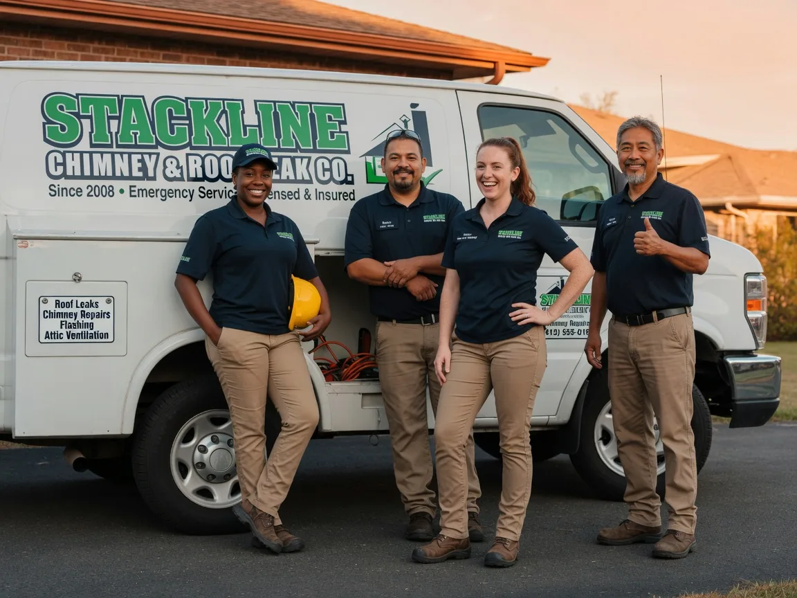 Chimney flashing repair company in Stephenson, MI